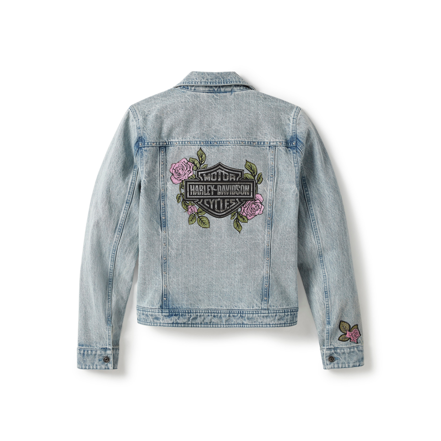 Harley-Davidson - Giacca di Jeans Rose e Spine - 96465-25VW