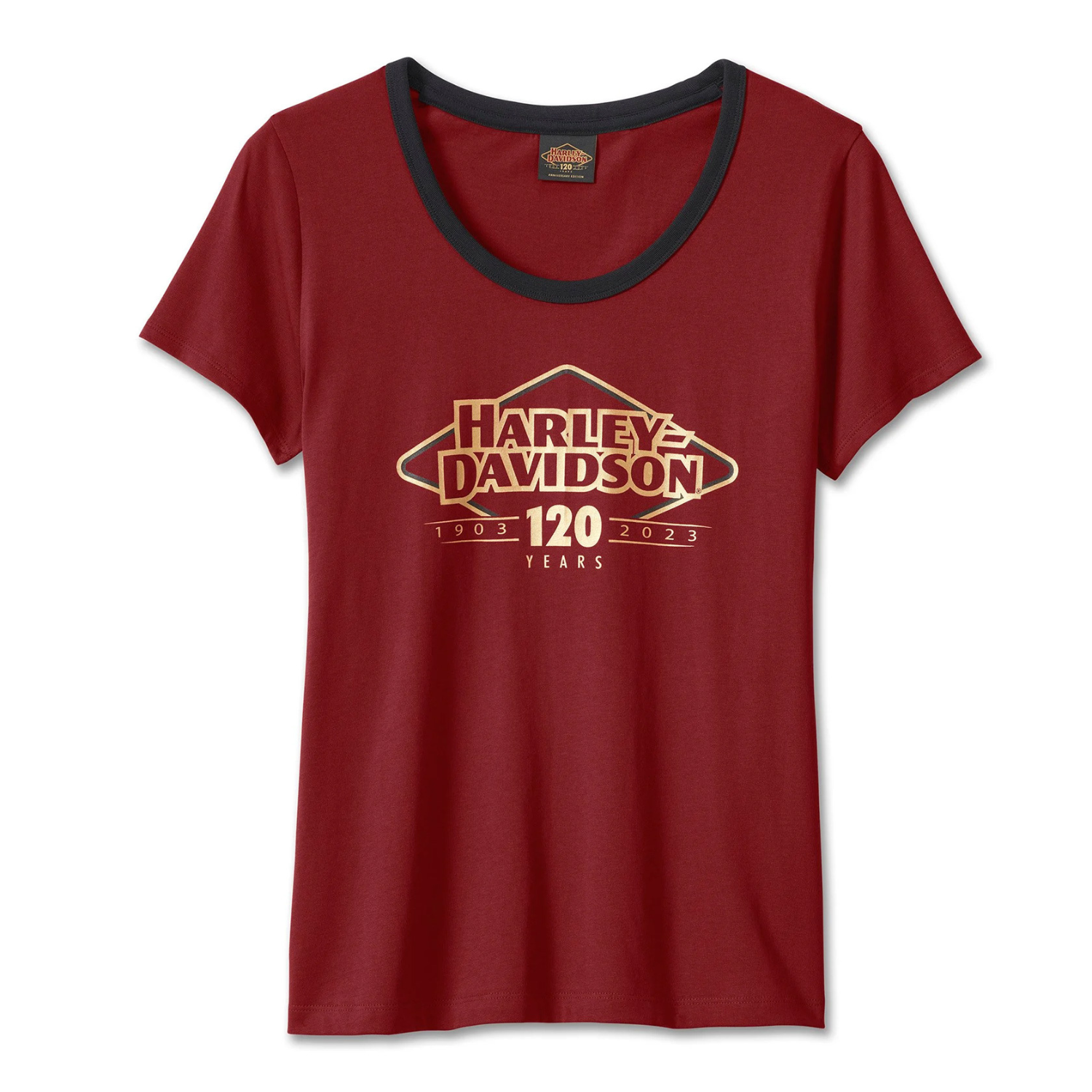 Harley-Davidson - Maglietta Speedbird Diamond 120° Anniversario da Donna - 96695-23VW