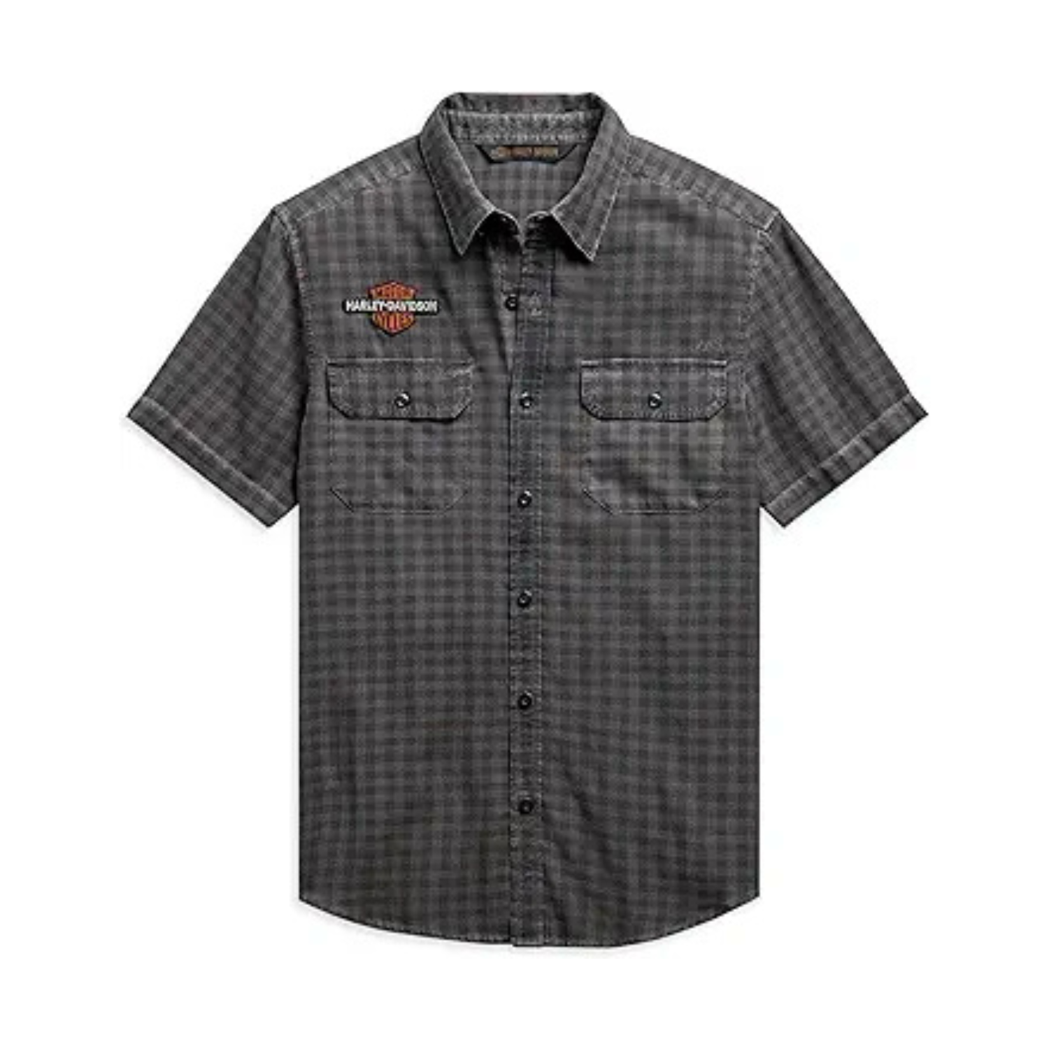 Harley-Davidson - Camicia Plaid con Logo Vintage - 99102-20VH