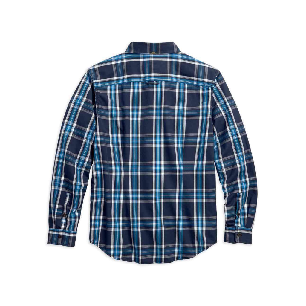 Harley-Davidson - Camicia Large Plaid da Uomo - 99038-17VM