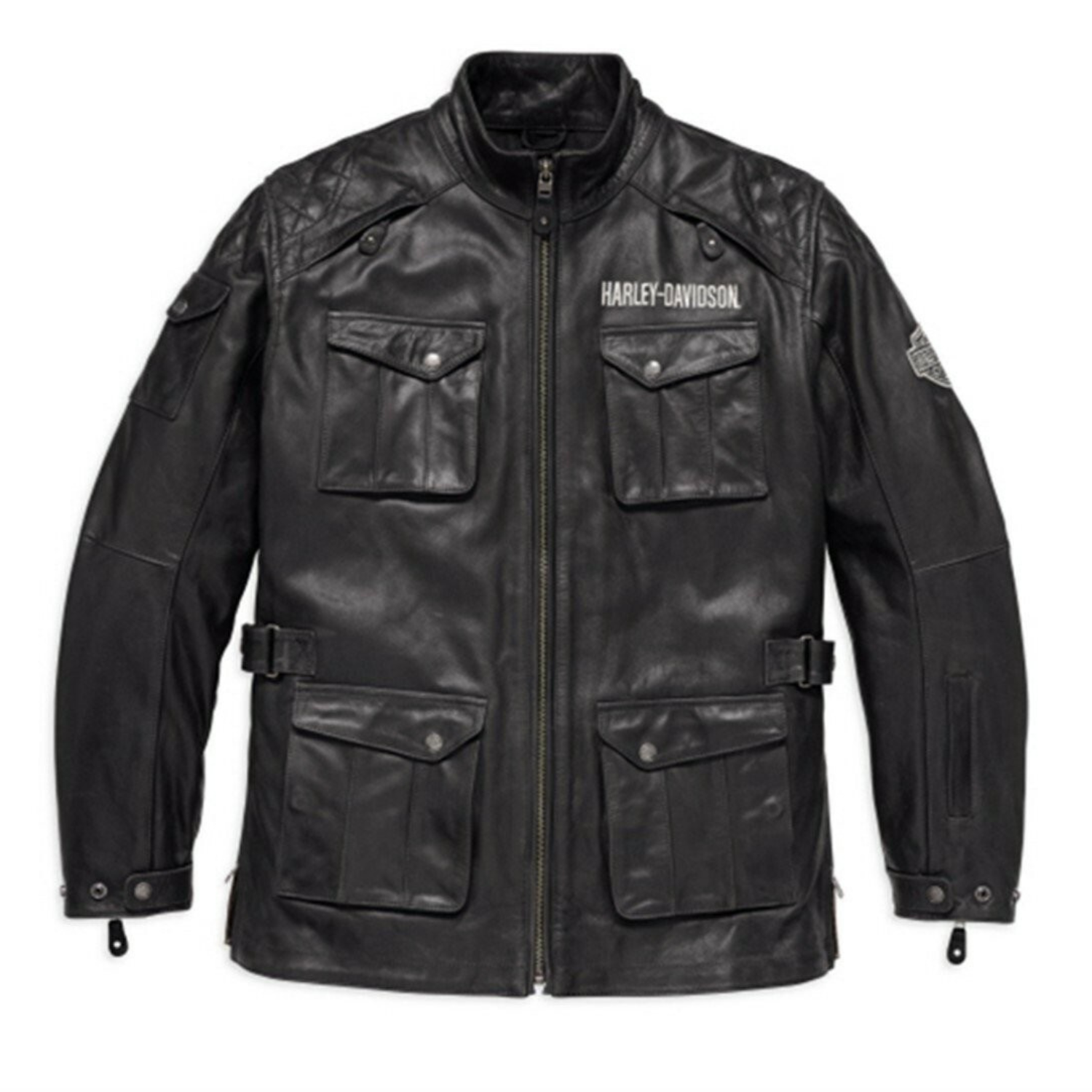 Harley-Davidson - Giacca di Pelle da Uomo Messenger - 98123-17EM