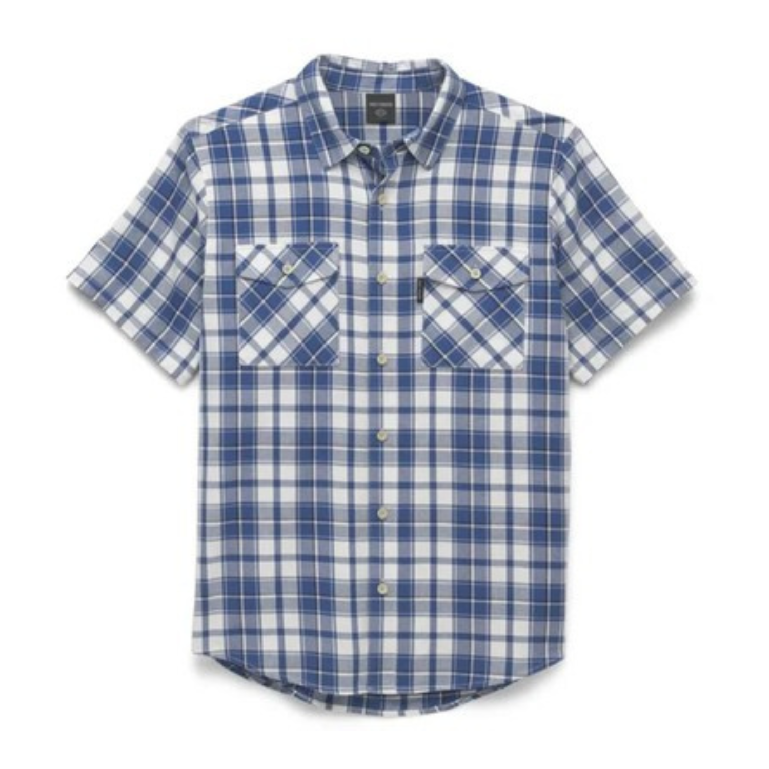 Harley-Davidson - Camicia a maniche corte blu - 96396-22VM