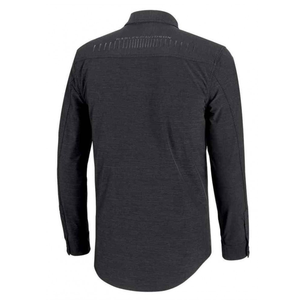 Harley-Davidson - Camicia Double Weave Stretch da Uomo - 99192-19VM