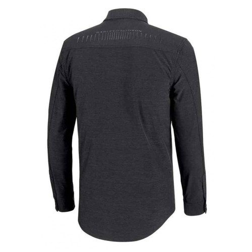 Harley-Davidson - Camicia Double Weave Stretch da Uomo - 99192-19VM