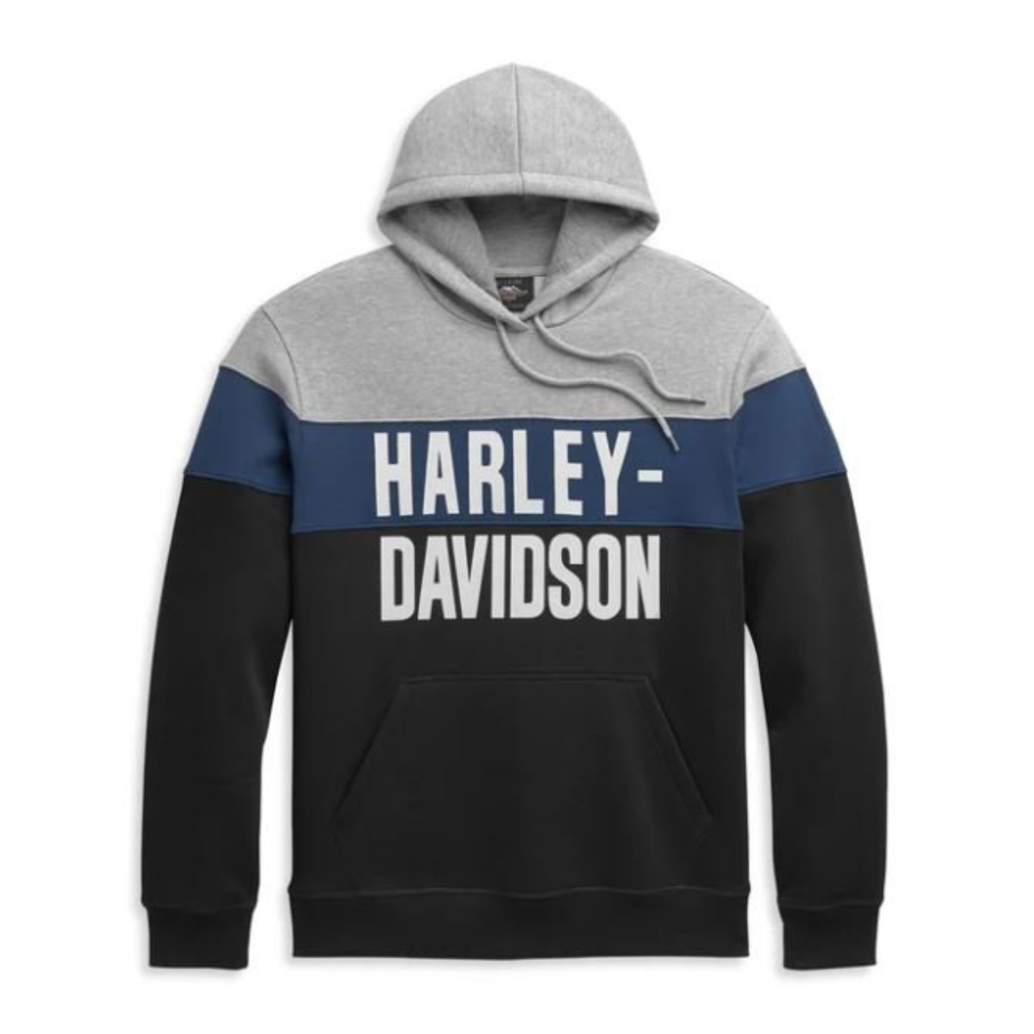 Harley-Davidson - Felpa con Cappuccio Colorblock 3 Colori - 96345-21VM