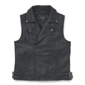 Harley-Davidson - Gilet smanicato in Pelle Layton da Uomo - 97020-22VM